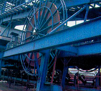 Carretel de cabo retrátil de mola automática