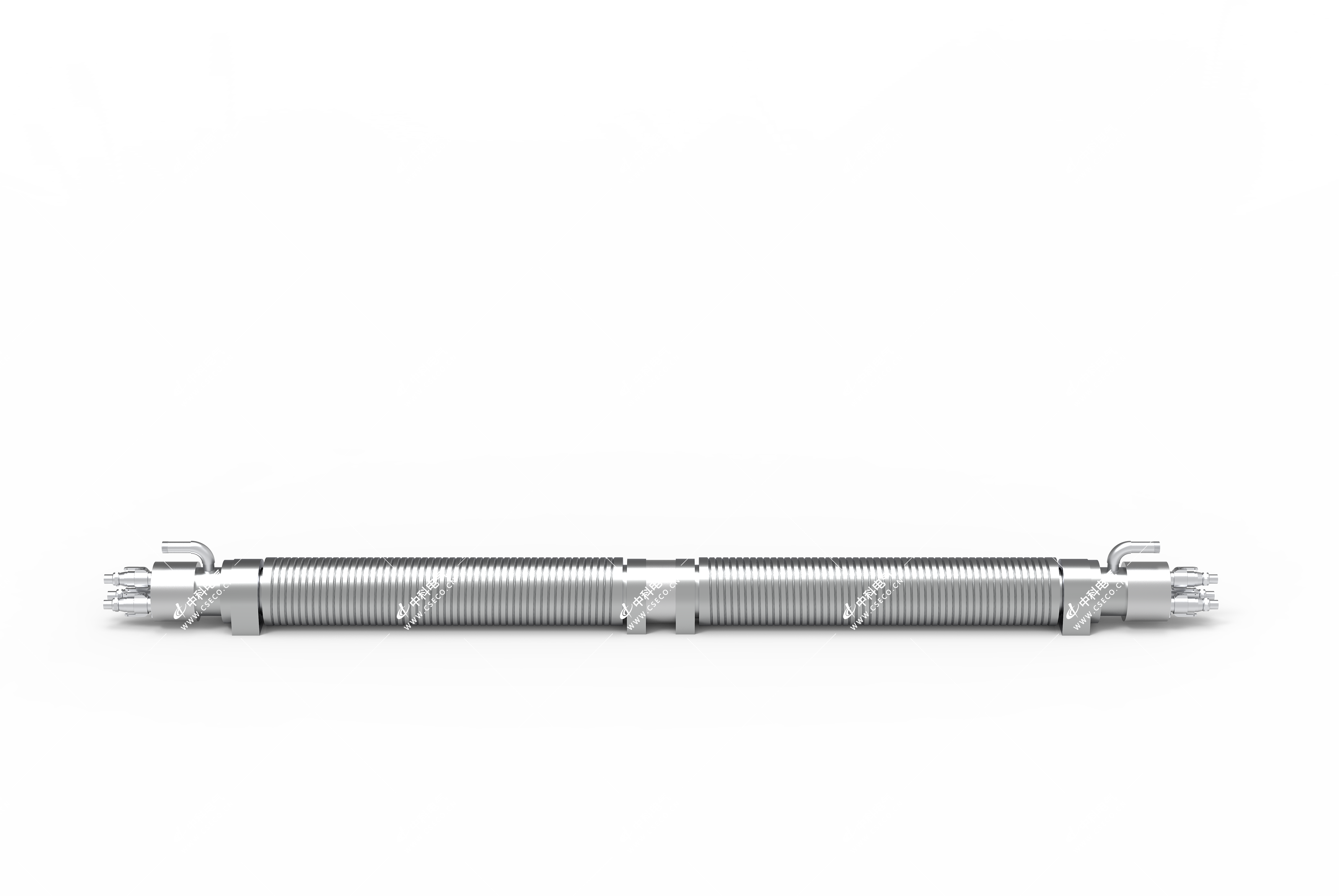 Agitador eletromagnético em rolo para equipamento metalúrgico de design ideal para aço fundido contínuo