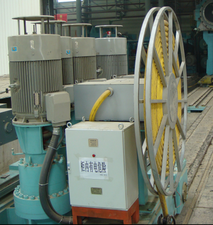 Carretel de extensão elétrica série JD para cabo e mangueira