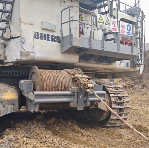 Carretel de cabo de alta tensão personalizado