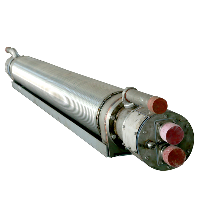 Agitador eletromagnético em rolo de equipamento metalúrgico de design ideal para fundição contínua na fabricação de aço